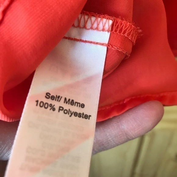 STUDIO Y coral studded tie waist tunic top size large - Picture 8 of 10